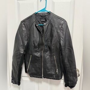 Express leather jacket